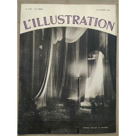 L'Illustration n4782 27 Octobre 1934 La Petite Illustration n696...