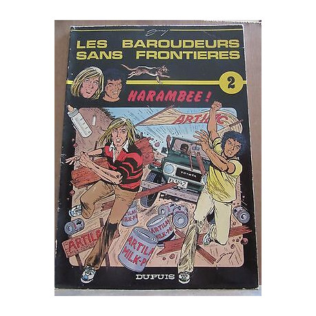 jarry Les Baroudeurs sans Frontières Tome 2 harambee
