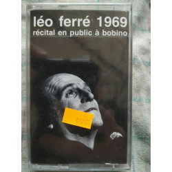 Léo Ferré Récital en public à bobino Cassette audio k7 NEUVE SOUS...