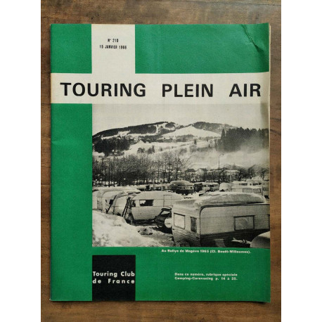 Touring Plein Air n210 Janvier 1966