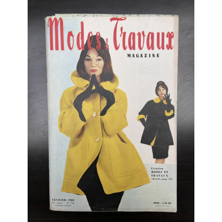 Modes Travaux Magazine n710 Février 1960