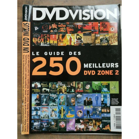 Magazine Dvdvision Nº 23 Le Guide des 250 Meilleurs DVD Zone 2...