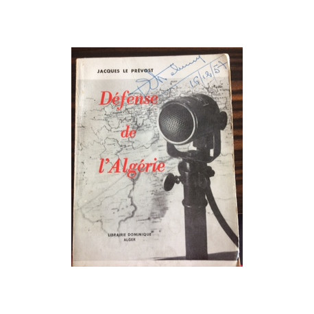 DEFENSE DE L'ALGERIE