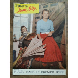 Fillette jeune fille n653 22 Janvier 1959