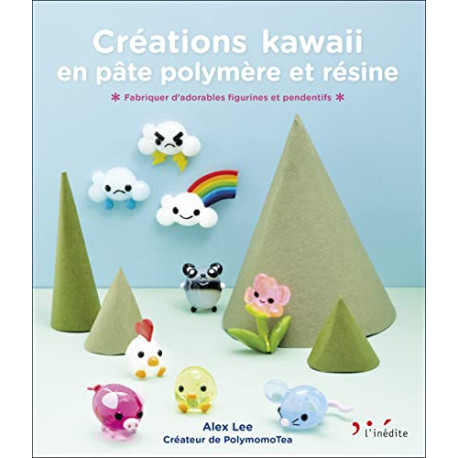 Créations kawaii en pâte polymère et résine