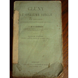 M.F. Cucherat Cluny au onzième siècle son influence religieuse...