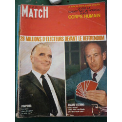 Paris Match n1042 26 AVRIL 1969 REFERENDUM
