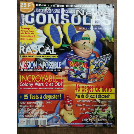 Consoles News Nº 21 Avril 1998
