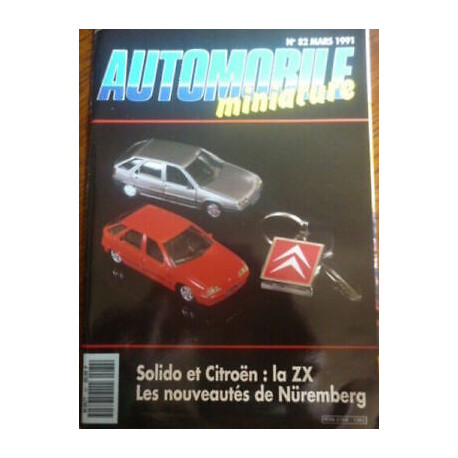 Automobile miniature n82 MARS 1991 modélisme