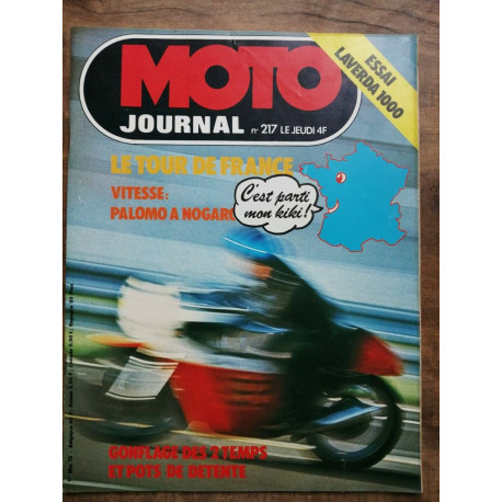 Moto Journal Nº 217 1 Mai 1975