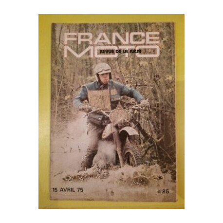 France Moto Revue de La f f m Nº85 Avril 1975
