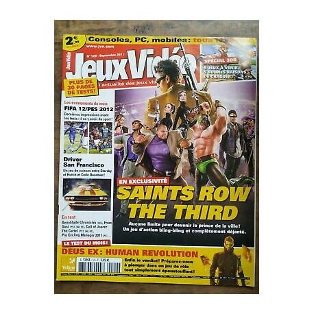 Jeux Vidéo Magazine Nº 129 Septembre 2011