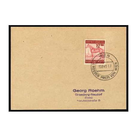 Allemagne n 778 Yv. cachet WIEN Grosser Preis von WIEN Mi n 858