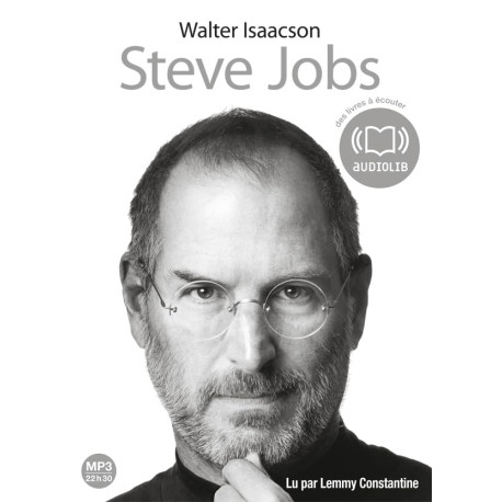 Steve Jobs lu par Lemmy Constantine (2 CD MP3): Livre audio 2 CD MP3