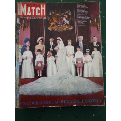 Paris Match n734 4 MAI 1963 Mariage Alexandra Angus Belmondo Karajan