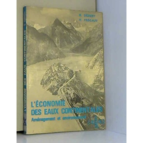 L'économie des eaux continentales