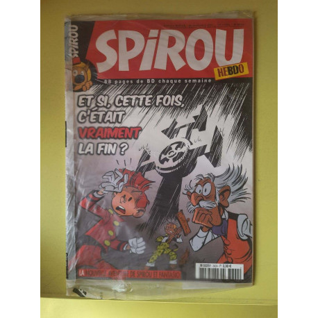Spirou Nº3624 / Septembre 2007 (Neuf sous blister)