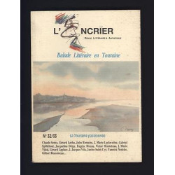 L'Encrier revue littéraire et artistique n3233 Balade en Touraine