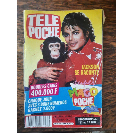 Tele Poche Magazine N 1165 6 Juin 1988