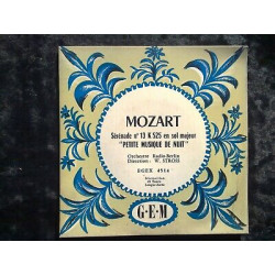 mozart Sérénade n13 petite musique de nuit direcstross 45t GEM...