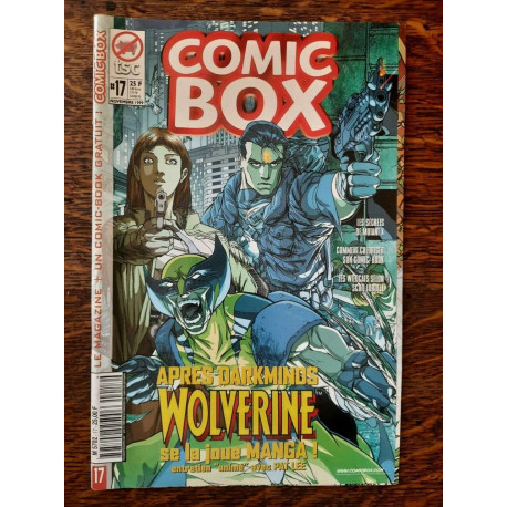 Comic Box n 17 Aprés Darkminds Wolverine se la joue manga Novembre...