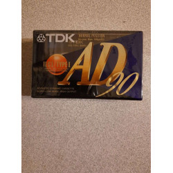 K7 Audio : TDK - AD 90 IECi/ Type I Normal (NEUF SOUS BLISTER°