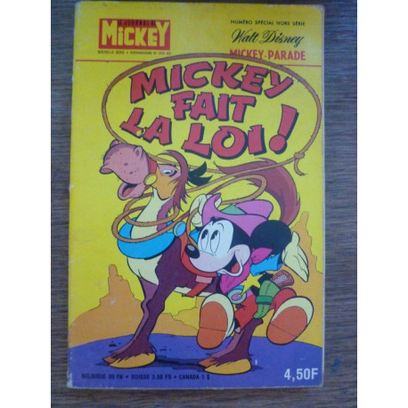 LE JOURNAL DE MICKEY N1293 BIS EDI-MONDE 10-4-77