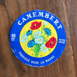 Camembert fabrique dans la marne