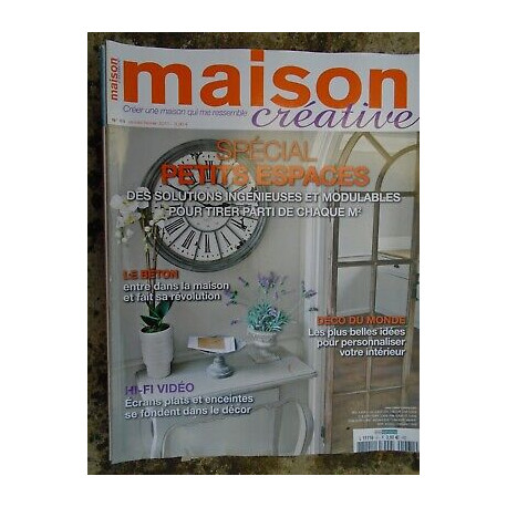 Maison créative n 61 janvier février 2011