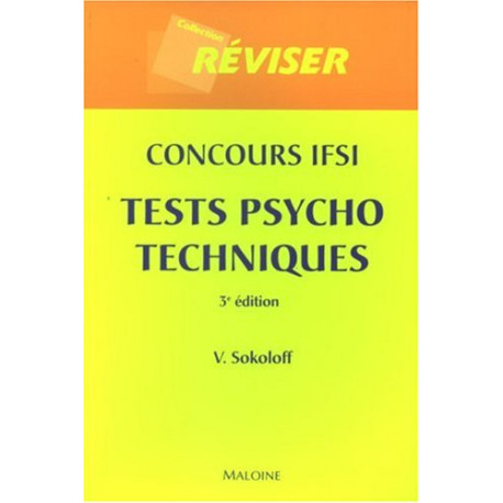 Concours d'entrée IFSI : Tests psychotechniques