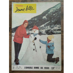 Fillette jeune fille n756 12 Janvier 1961
