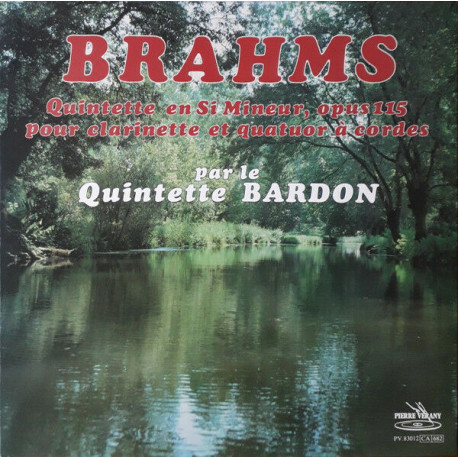 Quintette En Si Mineur Opus 115 Pour Clarinette Et Quatour À Cordes