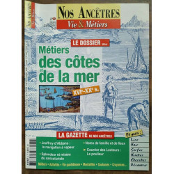Nos Ancêtres vie Métiers nº6 Métiers des Côtes et de la mer mars...
