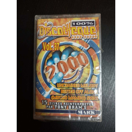 K7 Audio : 100% Discothèque Vol. 37 (NEUF SOUS BLISTER)