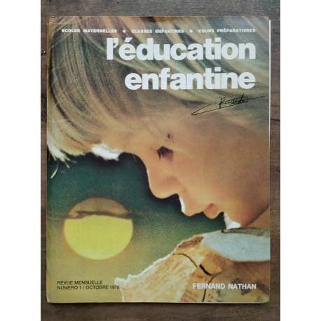 L'éducation enfantine n1 Octobre 1976