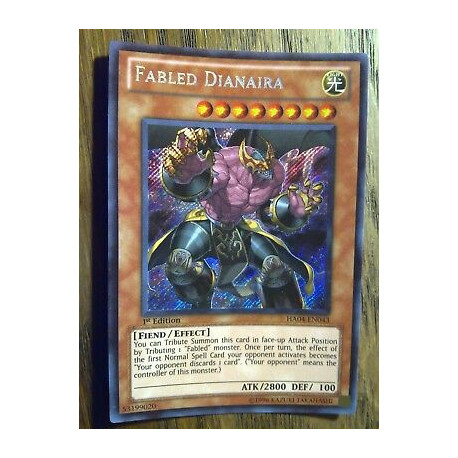 Fabled Dianaira HA04-EN043 Yu-Gi-Oh