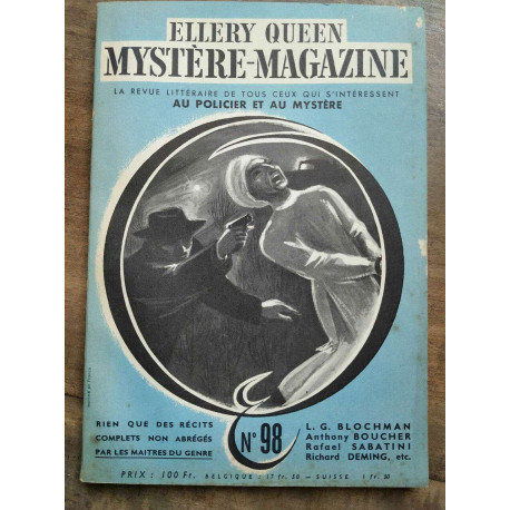 Ellery Queen Mystère Magazine n98 Mars 1956