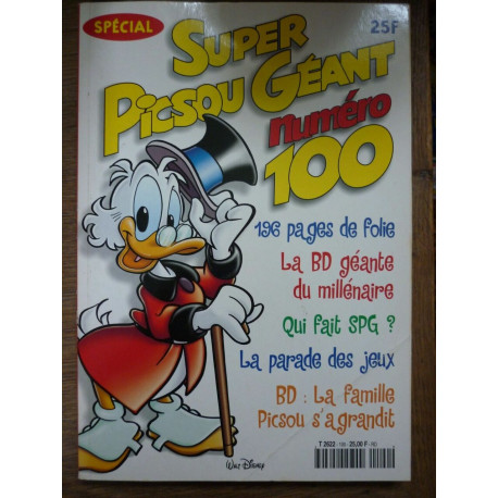 SUPER PICSOU GEANT n100 Disney Hachette Presse 11
