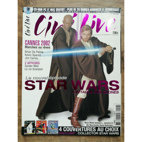 Ciné Live n57 Star Wars Mai 2002