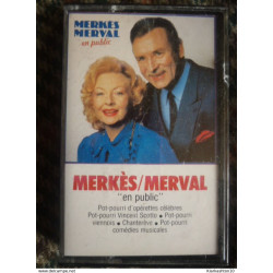 MERKES/MERVAL en public / Cassette Audio-K7 CBS 40-26006