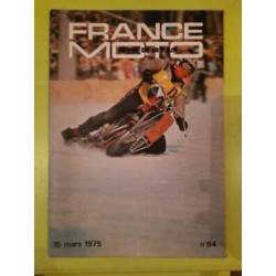 France Moto Revue de La f f m Nº84 Mars 1975