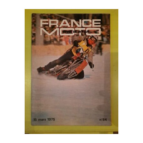 France Moto Revue de La f f m Nº84 Mars 1975