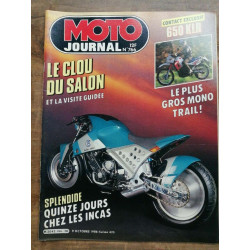 Moto Journal Nº 766 9 Octobre 1986