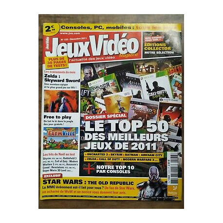 Jeux Vidéo Magazine Nº 133 Décembre 2011