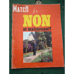 PARIS MATCH n1043 3 MAI 1969 NON et maintenant