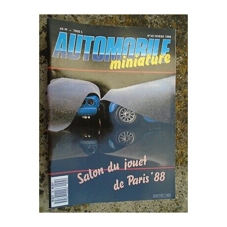 Automobile Miniature n 45 Février 1988