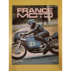 France Moto Revue de La f f m Nº 75 Avril 1974