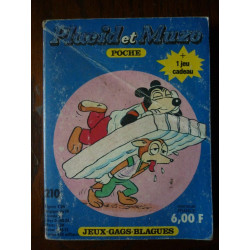 Placid et Muzo Poche n210 Editions vaillant Juin 1986
