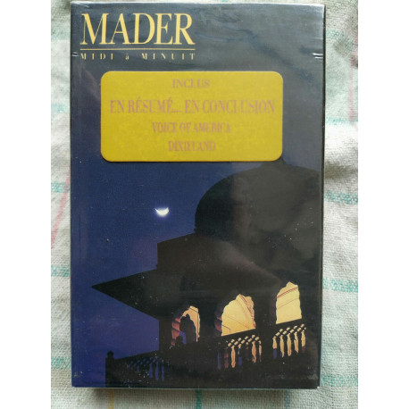 Mader Midi à minuit Cassette Audio-K7 NEUVE SOUS BLISTER