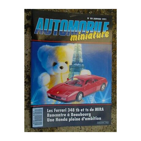 Automobile Miniature n 80 Janvier 1991